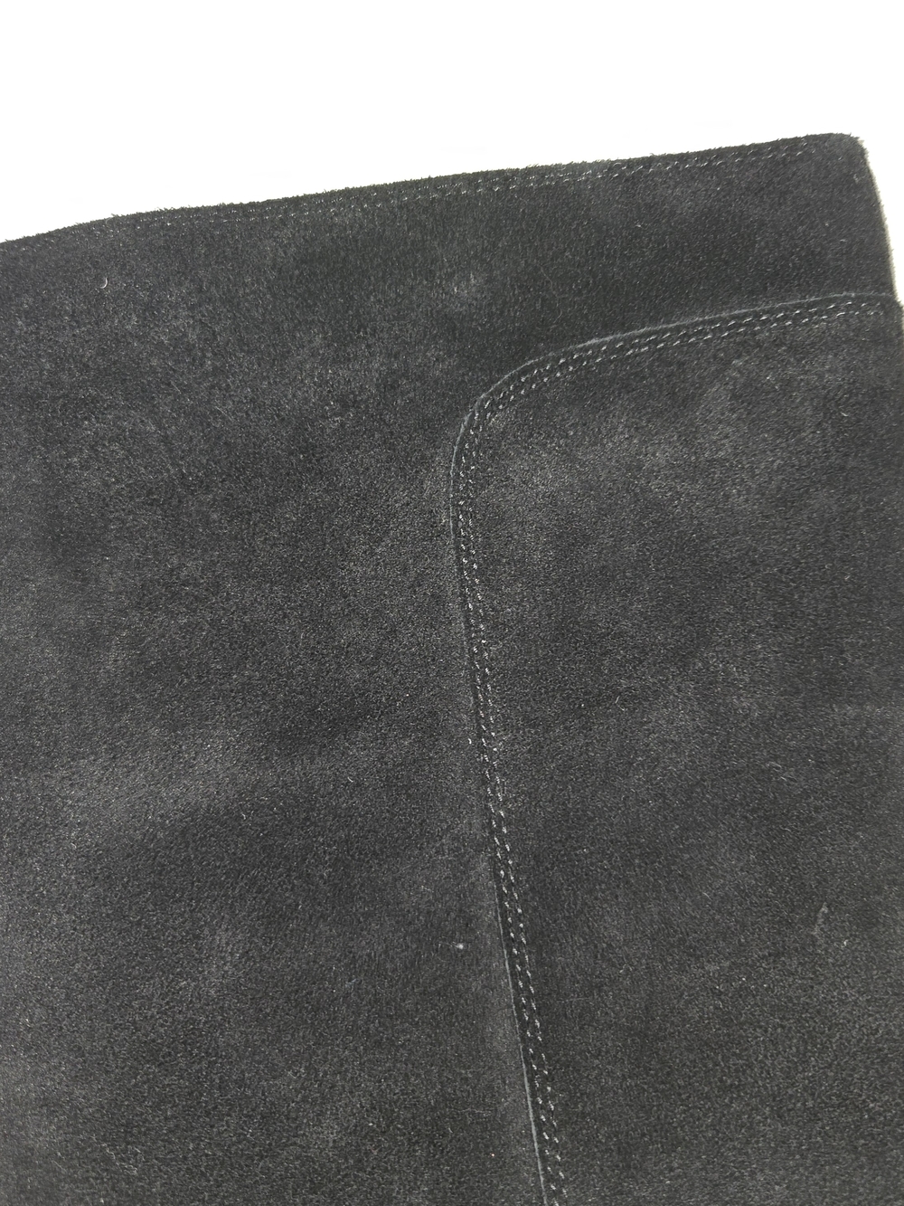 CORSO COMO Women's Black Suede Over-the-Knee Boots with Low Block Heel WOMENS  9 - Picture 7 of 11